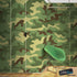 Woodland Green Military Combat Camo Camouflage Wall Mural #6064