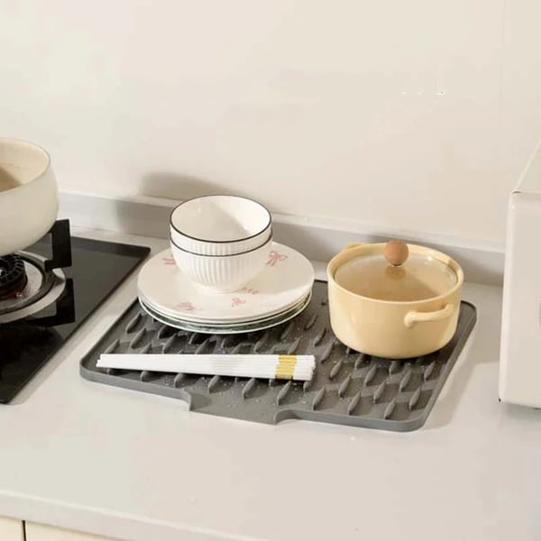 Heat-Resistant & Non-Slip Mat for Drip-Free Drying