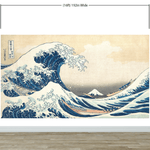 The Great Wave off Kanagawa by Katsushika Hokusai Wall Mural. #6121
