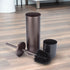 Toilet Brush and Holder (Bronze Finish)