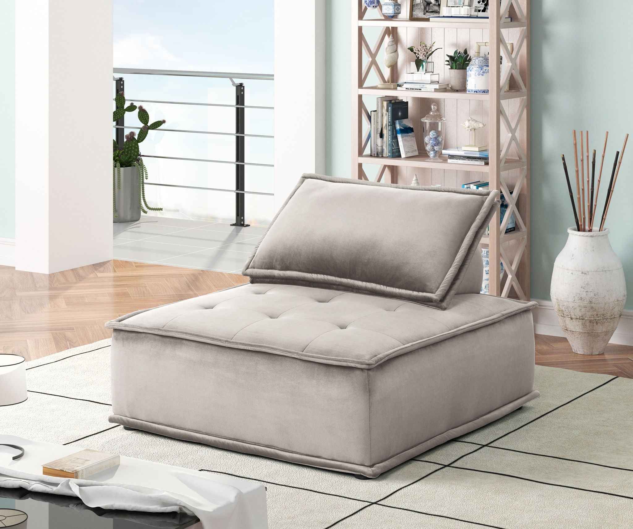 Anna - Armless Lounge Chair