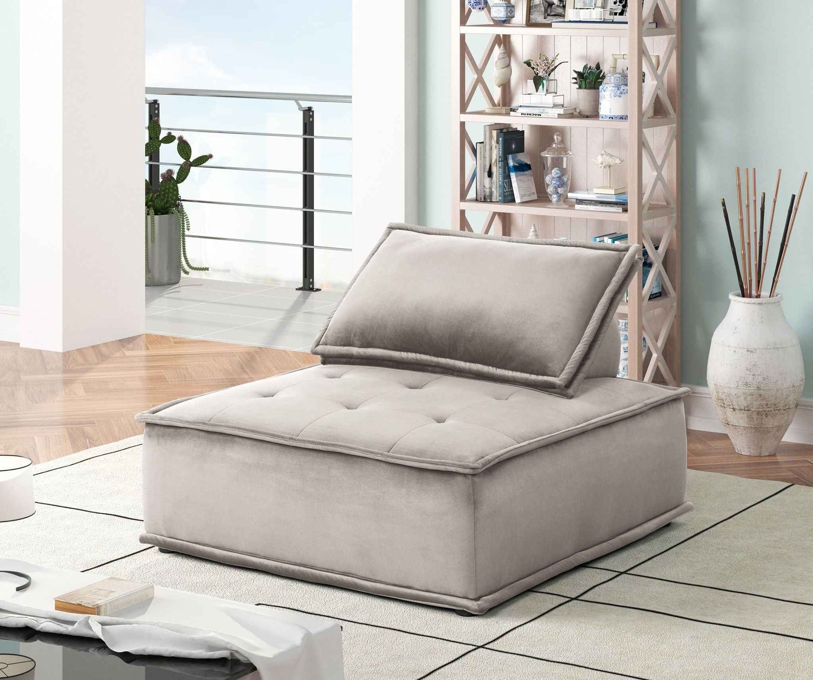 Anna - Armless Lounge Chair