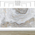 White Marble Stone Granite Slate Peel and Stick Wallpaper | Removable Wall Mural #6180
