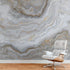 White Marble Stone Granite Slate Peel and Stick Wallpaper | Removable Wall Mural #6180