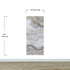 White Marble Stone Granite Slate Peel and Stick Wallpaper | Removable Wall Mural #6180