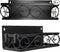 LEONARDLEE Magnetic spice Rack, Stronger Magnet with Wall Mount Option. 4 Removable Hooks, Perfect Space Saver for Kitchen- for Holding Spices, Jars, Bottle, cans (Pack of 2)