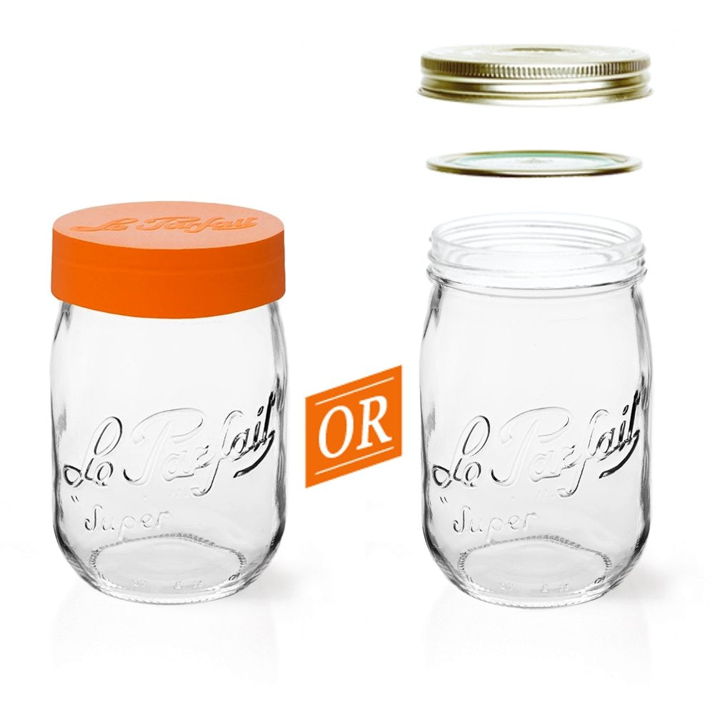 Le Parfait Screw Top Jars Food Storage Containers