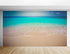 Tropical White Sand Paradise Beach Ocean Wave Scenery Wall Mural. #6201