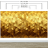 Gold Poly Triangle Geometric Elegant Peel and Stick Wallpaper | Removable Wall Mural #6209