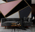 Modern Decor Gold, Black and Pink Mosaic Peel and Stick Wallpaper | Removable Wall Mural #6210