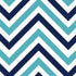 Seaside Chic Decor. Navy Blue and Teal Chevron Pattern Wallpaper. #6222
