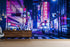 Tokyo Japan Retro 80's Synth Wave Pop Style CyberPunk Wall Mural. #6248