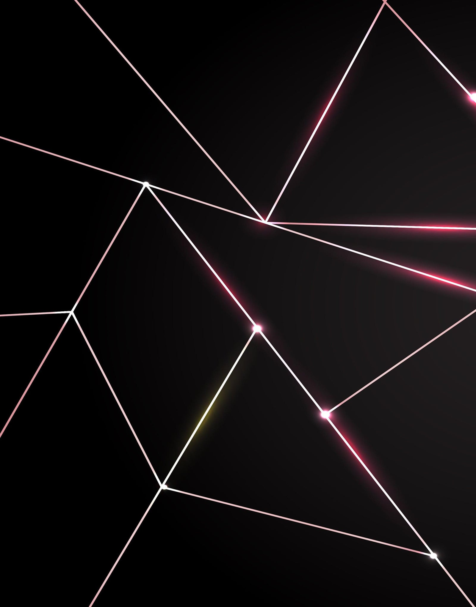 Luxury Polygonal Triangle Pattern Lines Shape. Peel and Stick Wall Mural. #6251