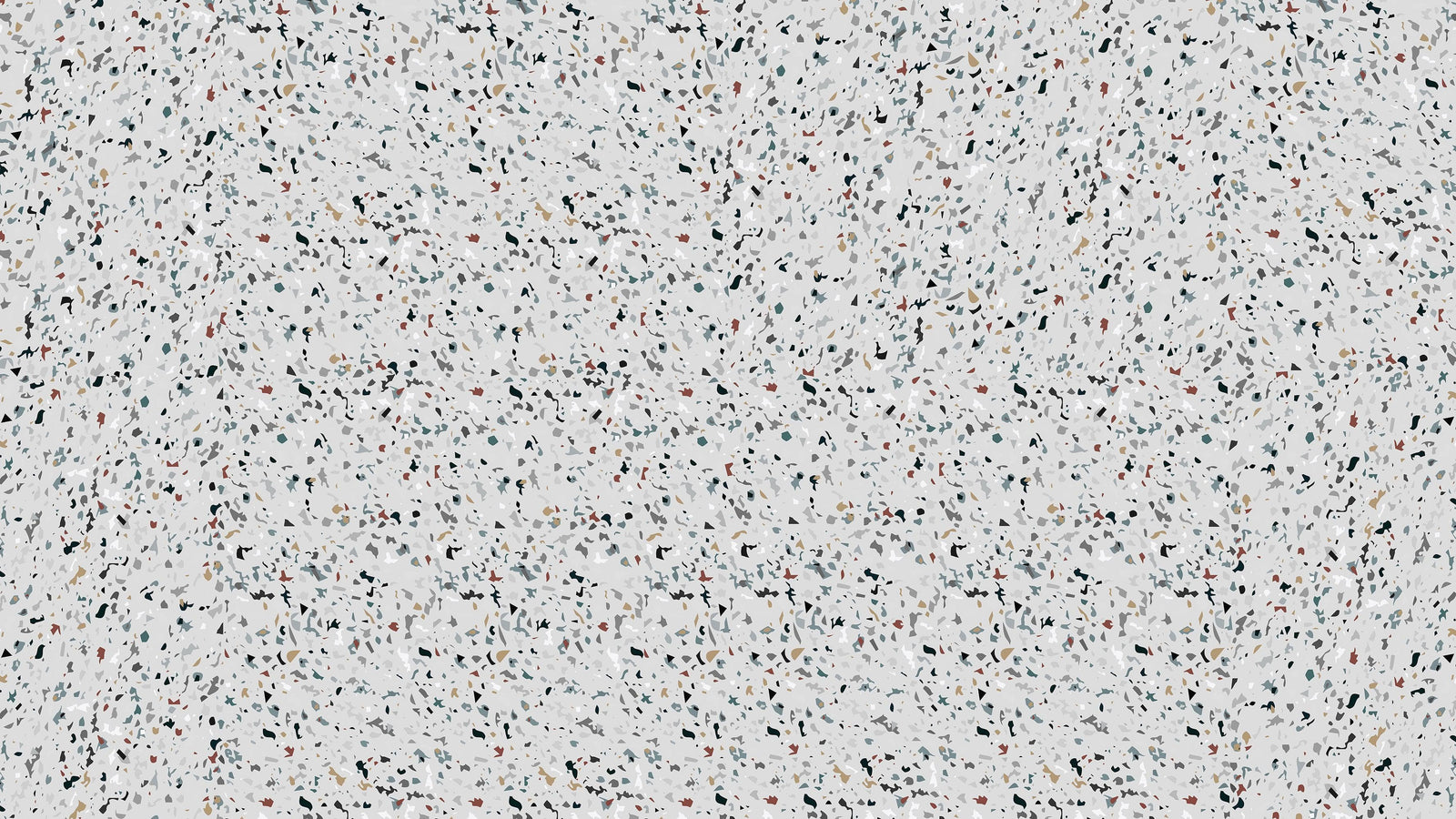 Terrazzo Mosaic Pattern Peel and Stick Wall Paper Mural. #6260