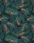 Tropical Palm Leave Pattern Peel and Stick Wall Mural. #6264