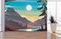 Colorful Colorado Mountain Sunset Mural #6270