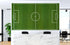 Soccer Field Wallpaper. Football Pitch Wallpaper. Peel and Stick Wall Mural. Soccer Stadium Wallpaper. #6465