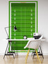 Football Field Wall Mural. 100 yard field with end zone large wall mural. #6276