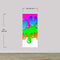 Bright Color Dripping Ink Splatter Wall Mural. #6285