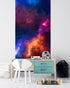 Space Galaxy Nebula Wall Mural Peel and Sticker Wallpaper. #6295