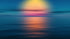 Sunset over the Ocean Horizon Wall Mural. Peel and Stick Wallpaper. #6308