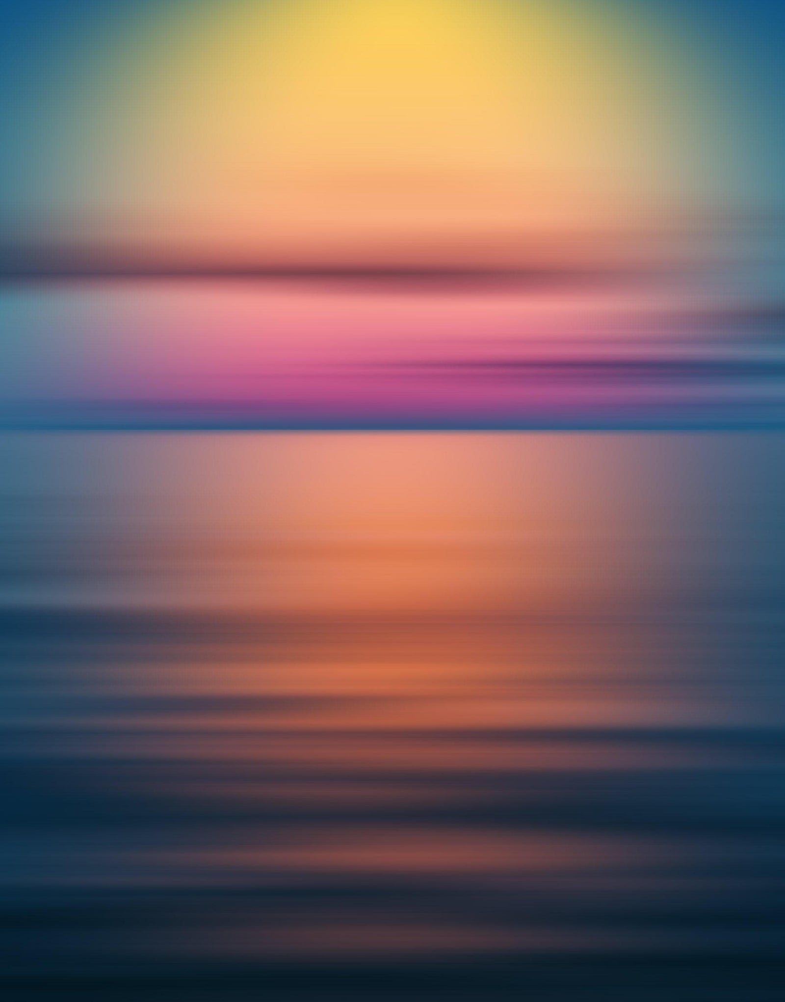 Sunset over the Ocean Horizon Wall Mural. Peel and Stick Wallpaper. #6308