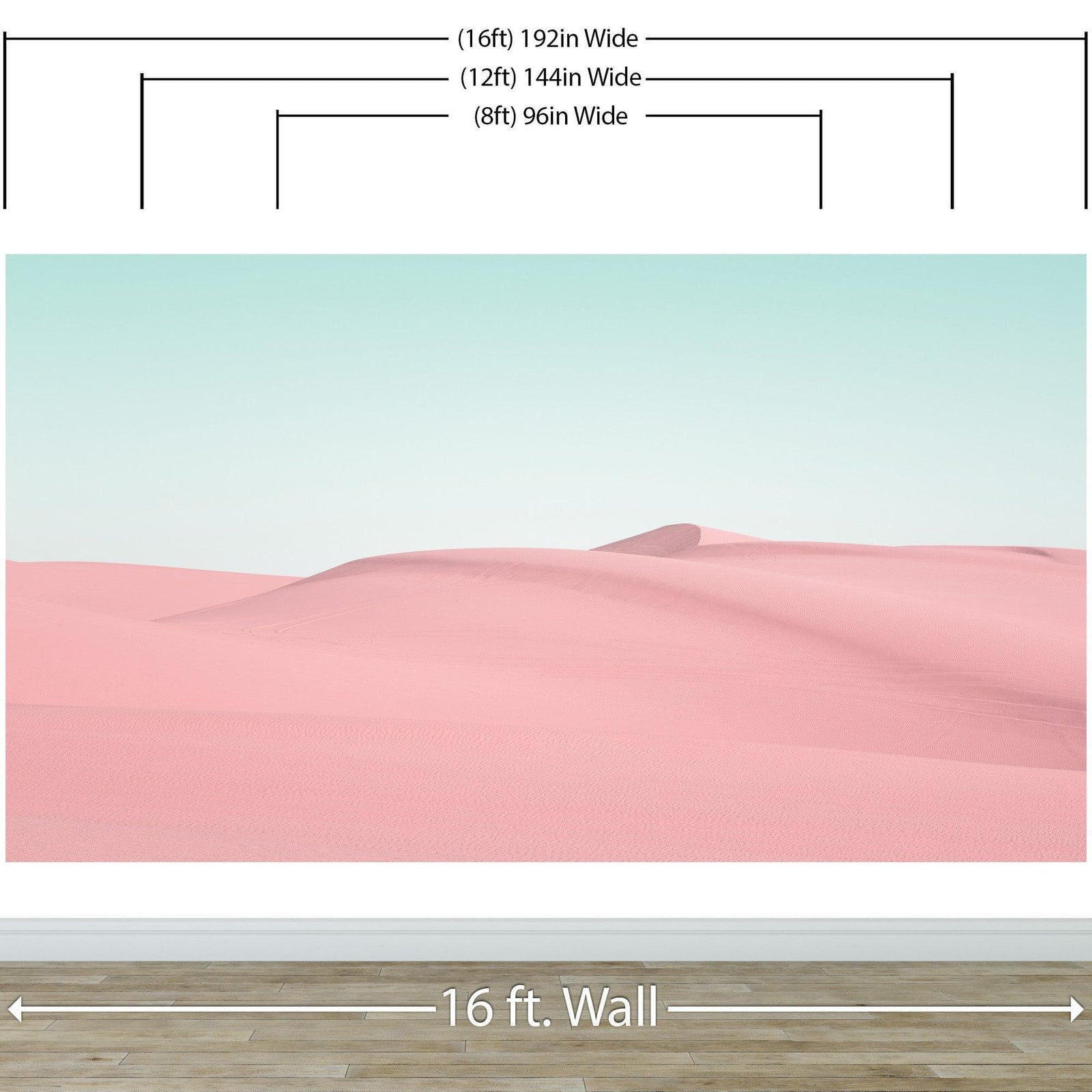 Sand Dunes in Southern California Landscape Wall Mural. Peel and Stick Wallpaper. #6309