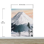 Mount Fuji - Katsuyama Neighborhood by Hiroaki Takahashi Artwork Wall Mural Print. #6311
