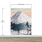 Mount Fuji - Katsuyama Neighborhood by Hiroaki Takahashi Artwork Wall Mural Print. #6311