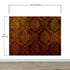 Damask Grunge Vintage Dark Pattern Wall Mural Peel and Stick Wallpaper. #6316