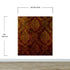 Damask Grunge Vintage Dark Pattern Wall Mural Peel and Stick Wallpaper. #6316