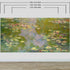 Monet Painting, Water Lilies (From 1919). Peel and Stick Wallpaper Wall Mural. #6333