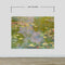 Monet Painting, Water Lilies (From 1919). Peel and Stick Wallpaper Wall Mural. #6333