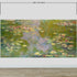 Monet Painting, Water Lilies (From 1919). Peel and Stick Wallpaper Wall Mural. #6333