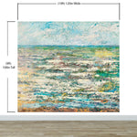 The Sea Painting from 1887 by Jan Toorop. Wall Mural / Peel and Stick Wallpaper. #6334
