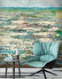 The Sea Painting from 1887 by Jan Toorop. Wall Mural / Peel and Stick Wallpaper. #6334