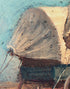 Western Cowboy Theme Wall Mural Decor. Study of Covered Wagons by Samuel Colman. Painting Artwork. Peel and Stick Wallpaper. #6339