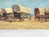Western Cowboy Theme Wall Mural Decor. Study of Covered Wagons by Samuel Colman. Painting Artwork. Peel and Stick Wallpaper. #6339