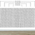 Stylish Hand-drawn Thin Vertical Lines and Dots Wall Mural Pattern. Peel and Stick Wallpaper. #6346