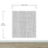 Stylish Hand-drawn Thin Vertical Lines and Dots Wall Mural Pattern. Peel and Stick Wallpaper. #6346