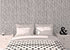 Stylish Hand-drawn Thin Vertical Lines and Dots Wall Mural Pattern. Peel and Stick Wallpaper. #6346