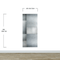 Stainless Steel Metal Grunge Design Wall Mural. Industrial Theme Peel and Stick Wallpaper. #6350