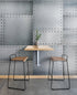 Stainless Steel Metal Grunge Design Wall Mural. Industrial Theme Peel and Stick Wallpaper. #6350