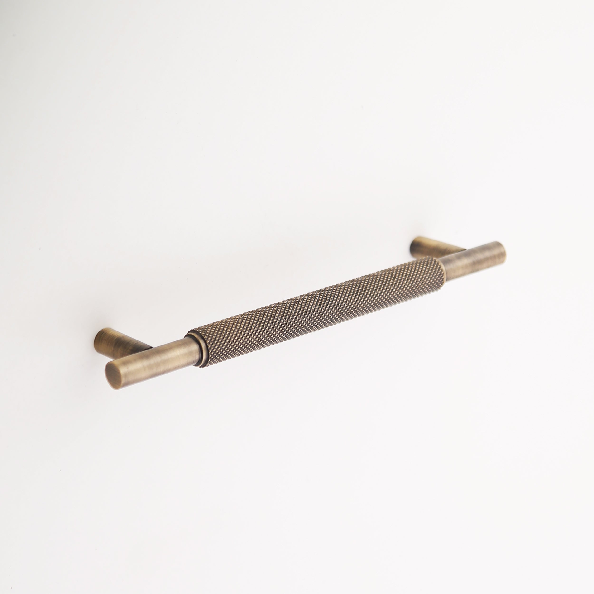Grayson Knurled Solid Brass Drawer Pull