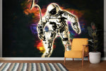 Astronaut Flowing in Space Wall Mural. NASA photo of Astronaut Edward H. White II in space. Peel and Stick Wallpaper. #6359