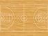 Basketball Court Hardwood Pattern Wall Mural. #6361