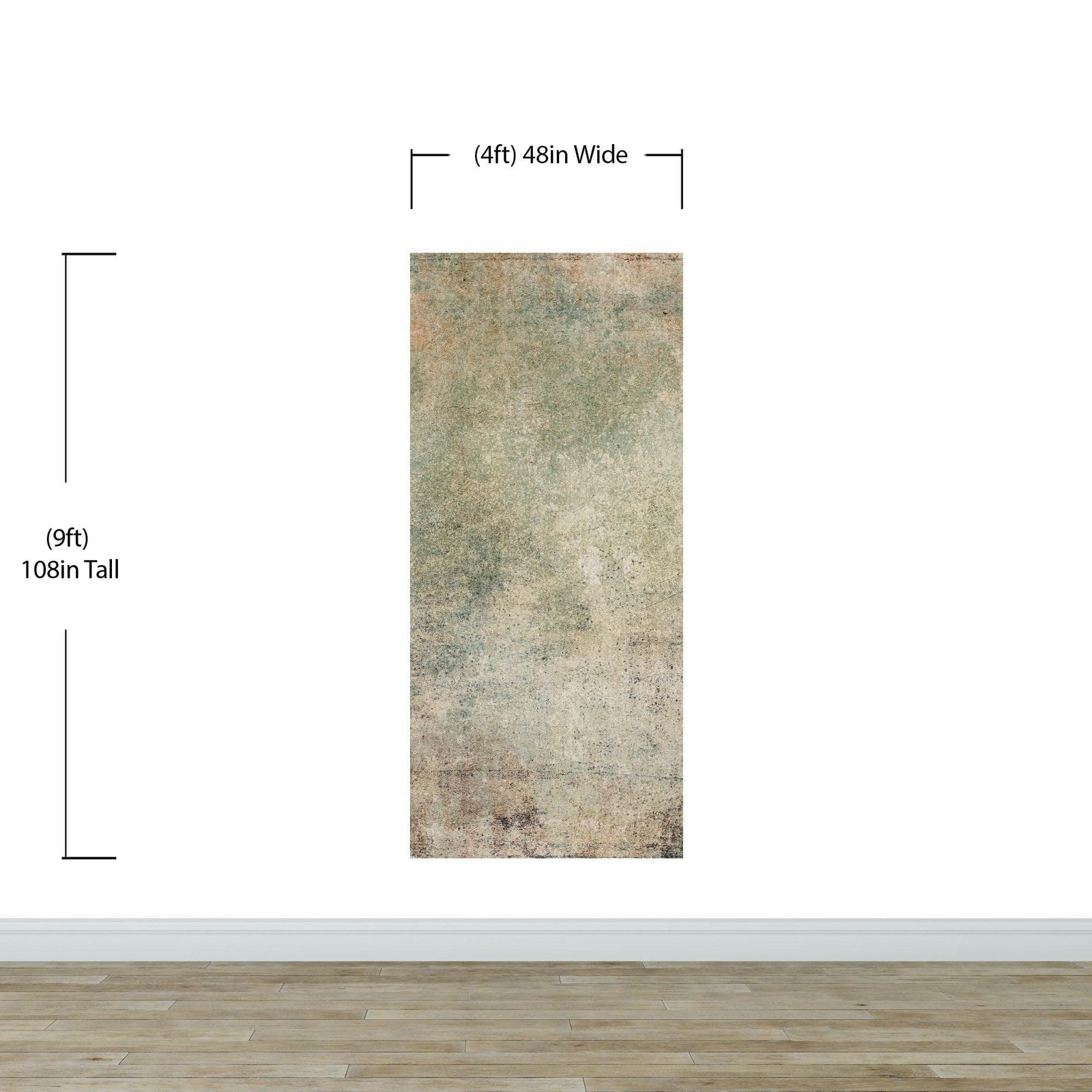 Rustic Concrete Wallpaper Wall Decor. Modern Minimalistic Self Adhesive Peel and Stick Wall Mural. #6367