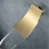 Waterfall Wall-mount pressure balance Bath Tub Filler Faucet Brushed Gold