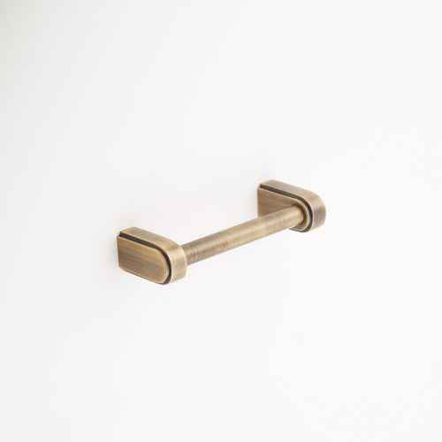 Elsa Solid Brass Drawer Pull - 3.75 Inch Centers