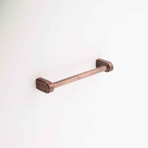 Elsa Solid Brass Drawer Pull - 6 Inch Centers
